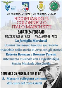 Ricordando il colonnello Italo Marchetti  (IMMAGINI)